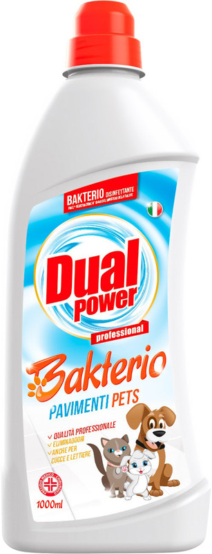 Засіб DUAL POWER для прибирання після тварин, 1 л